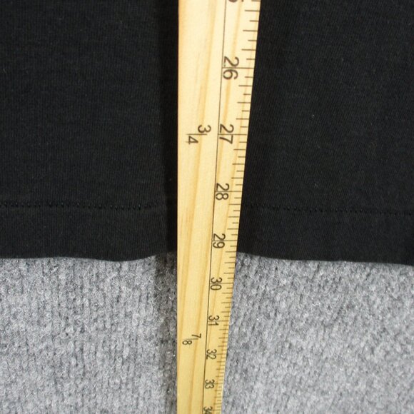 VINTAGE Western Shirt Mens L Black Skull Native Buffalo Single Stitch USA Made - Picture 14 of 15